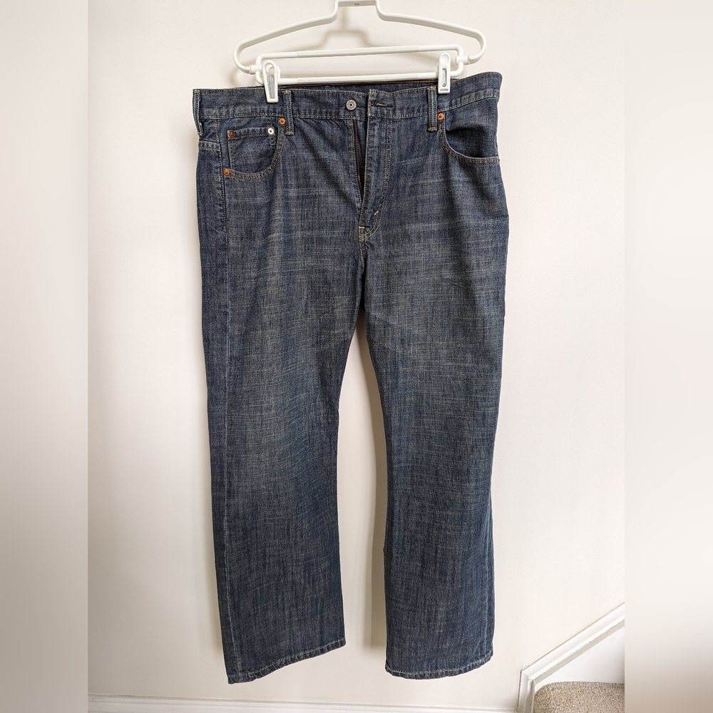Levi-Strauss 569 Loose Straight Leg Jeans (36W × 32L)